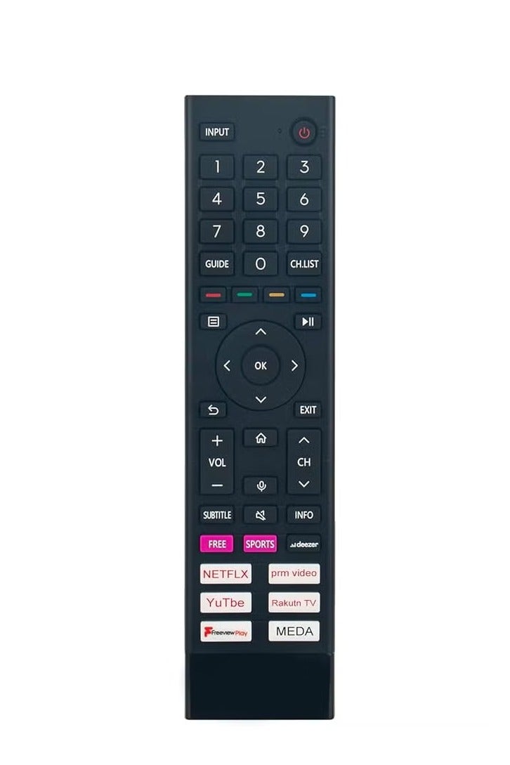 ELTRAZONE ERF3A80 Voice Replacement Remote Control Compatible with Hisense Smart TV – Fits 75A6G, 65A6G, 55A6GTUK, 43A6GTUK, 50A6G & More – Easy Pairing & Full Functionality - Image 3
