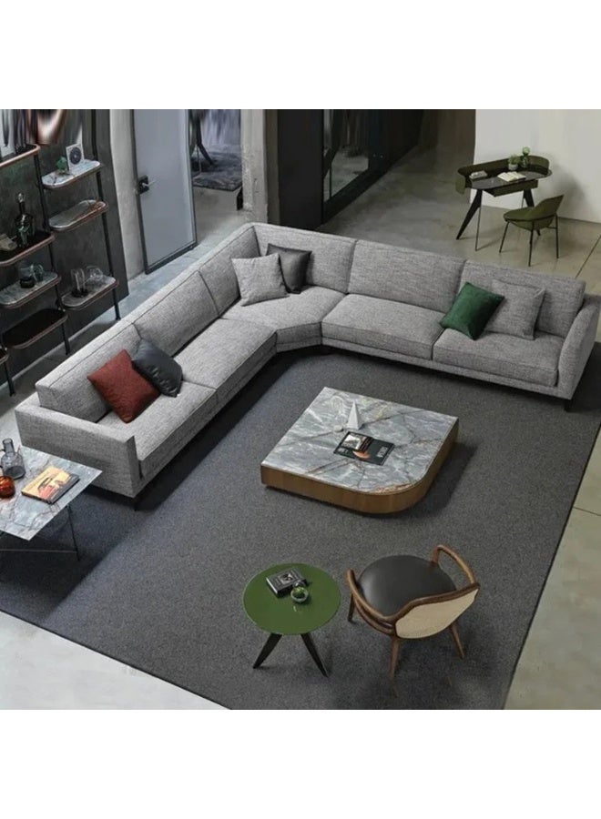 KUSTOMDECO Lugano L Shaped Corner Sofa - Customizable Sectional Sofa for Living Room, Premium Upholstery, L-Shape Design - Image 3