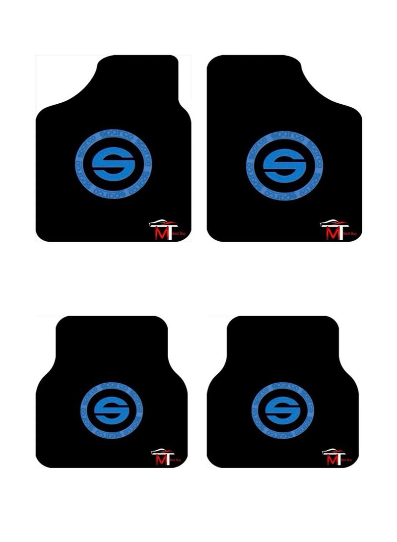 حصائر داخلية للسيارات من MT Best Buy، مقاومة للروائح (طقم 4 قطع) متوافقة مع سيارات سباركو