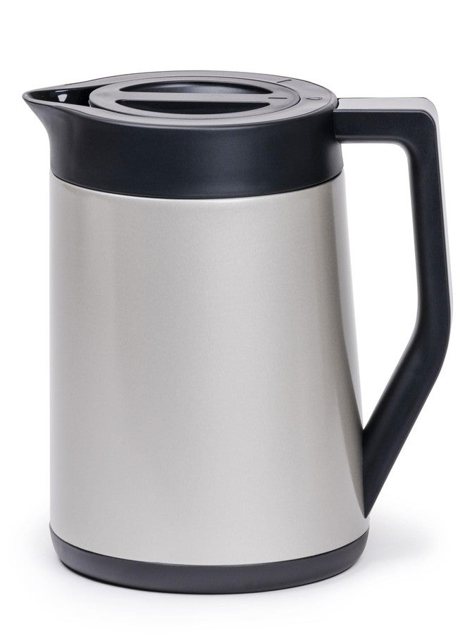 Ratio Six Thermal Coffee Carafe with Lid | Matte Stainless | Series 2 - Image 1