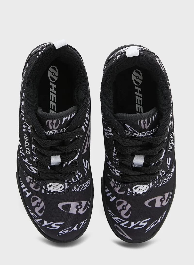 HEELYS Kids Low Top Lace Up Sneakers