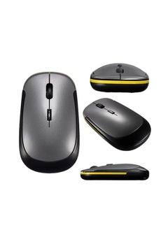Generic GoldenKing Wireless Mouse G3500 - 4D Professional Design, 1000 DPI Precision, 10 Meter Transfer Distance-SILVER  - Image 3