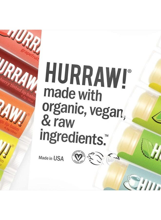 Hurraw! - Hurraw! Chai Spice Lip Balm, 3 Pack: Organic, Certified Vegan, Cruelty and Gluten Free. Non-GMO, 100% Natural Ingredients. Bee, Shea, Soy and Palm Free. Made in USA - Image 1