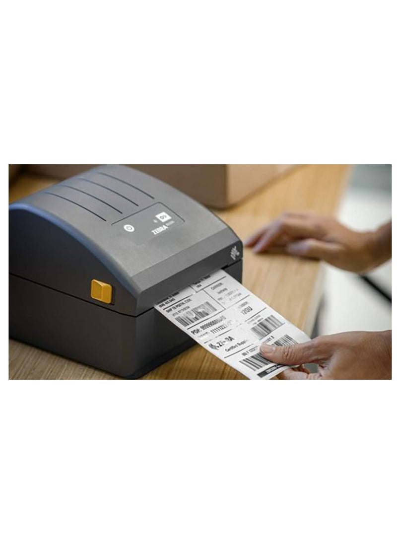 ZEBRA ZEBRA Thermal Transfer Printer ZD230 Barcode printer Desktop Printer - USB and Ethernet Connection Option  - Image 2