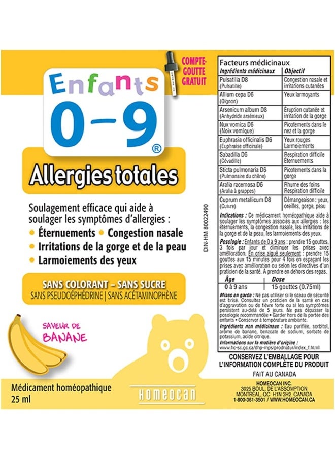 Homeocan Kids 0-9 All Allergies Drops, 25 ml  - Image 3