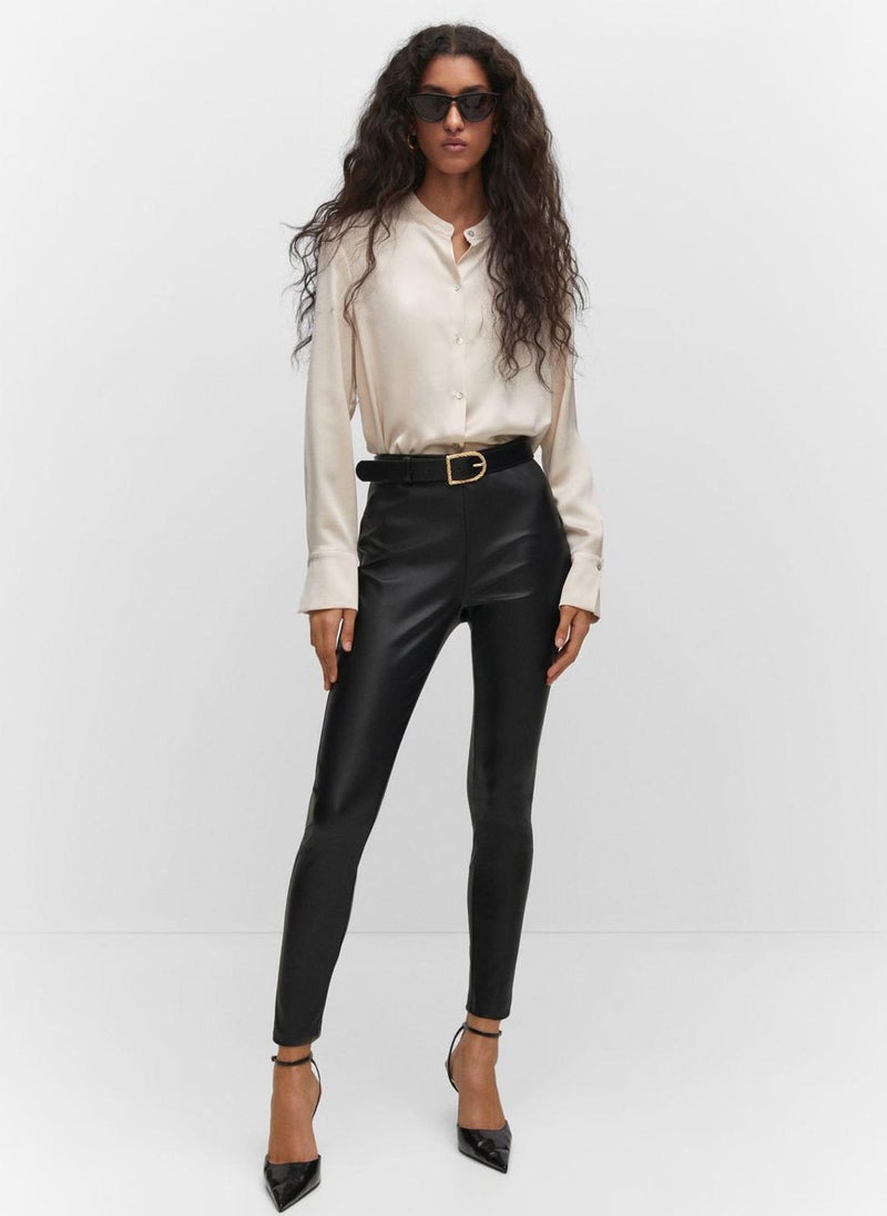 MANGO - High Waist Leggings - Image 1