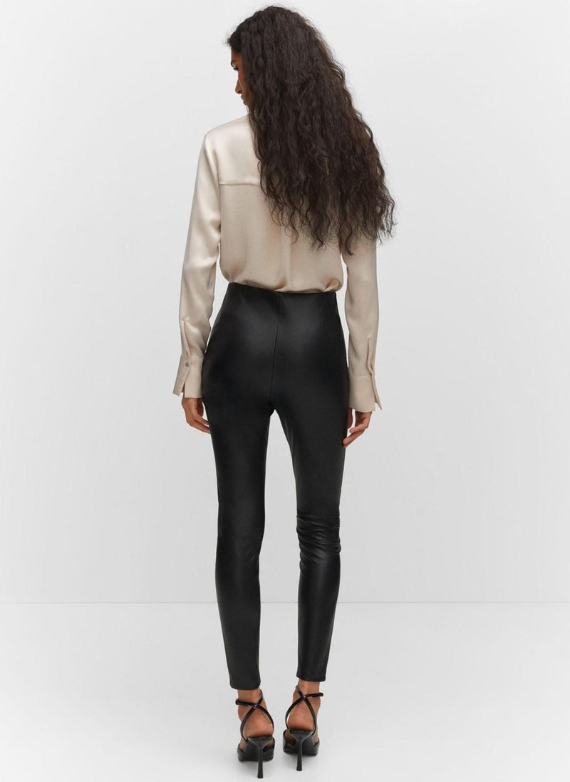 MANGO - High Waist Leggings - Image 1