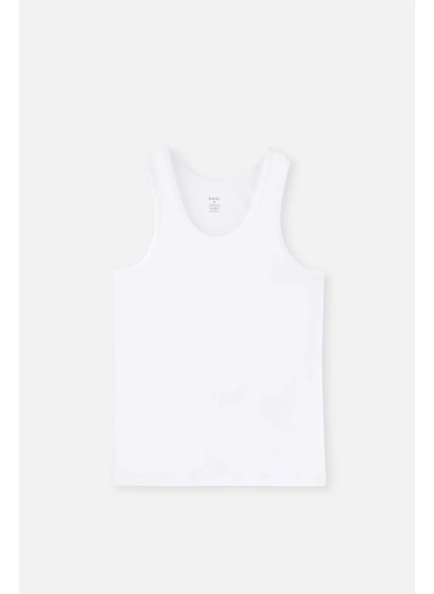 dagi White D5001 Compact Undershirt 2-pack