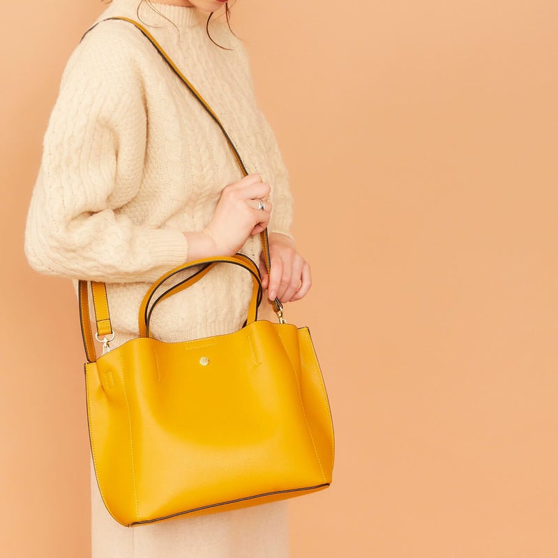 Japanese Lotte Light Fashion Pu Crossbody Bag Light Leather Solid Color Shoulder Bag Shopping Portable Medium Women'S Bag Printed - Image 4