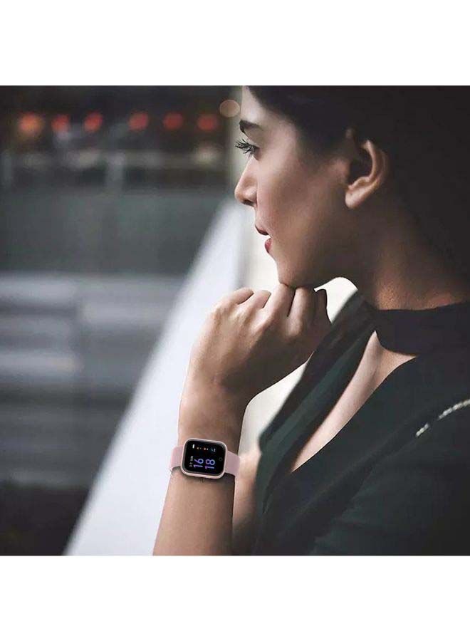 نيبمينينت ساعة ذكية طراز T80S وردي/أسود - Image 2