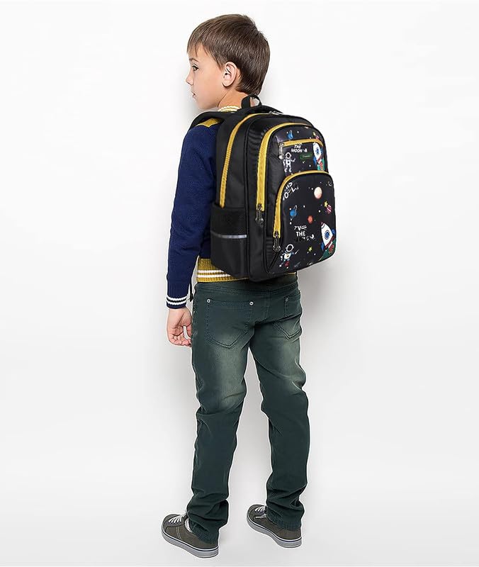 Frantic حقيبة ظهر مدرسية مقاومة للماء من بوليستر RR4 بسعة 26 لتر للأولاد والبنات - Image 5