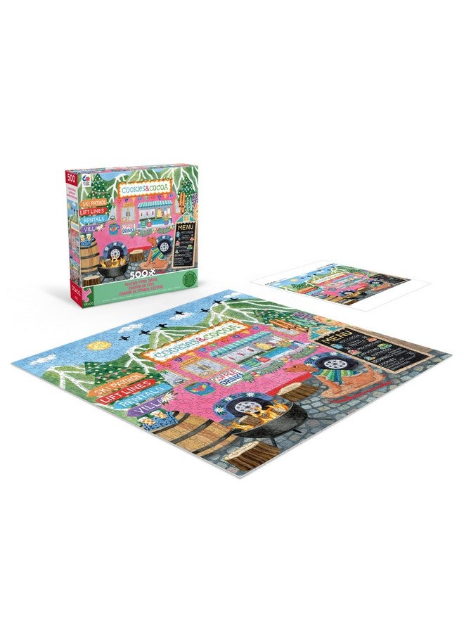 Ceaco - Food Trucks - Festive Food Truck II - 500 Piece Jigsaw Puzzle - Image 4