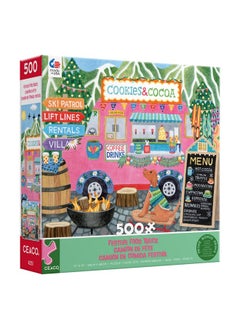 Ceaco Ceaco - Food Trucks - Festive Food Truck II - 500 Piece Jigsaw Puzzle  - Image 3