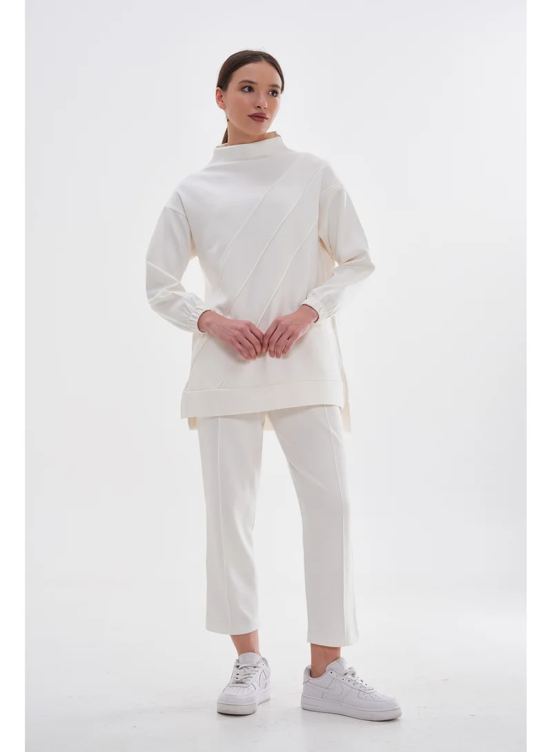 Marvella By Rasha  Cotton Training Suit with High Neck for Women | Best Price UAE