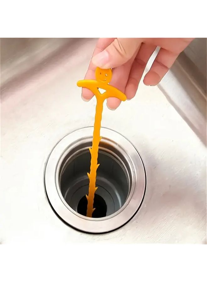 Heavy Duty Flexible Drain Snake 10pcs with Bendable Tube Brush for Sink Shower Bathtub - Image 5