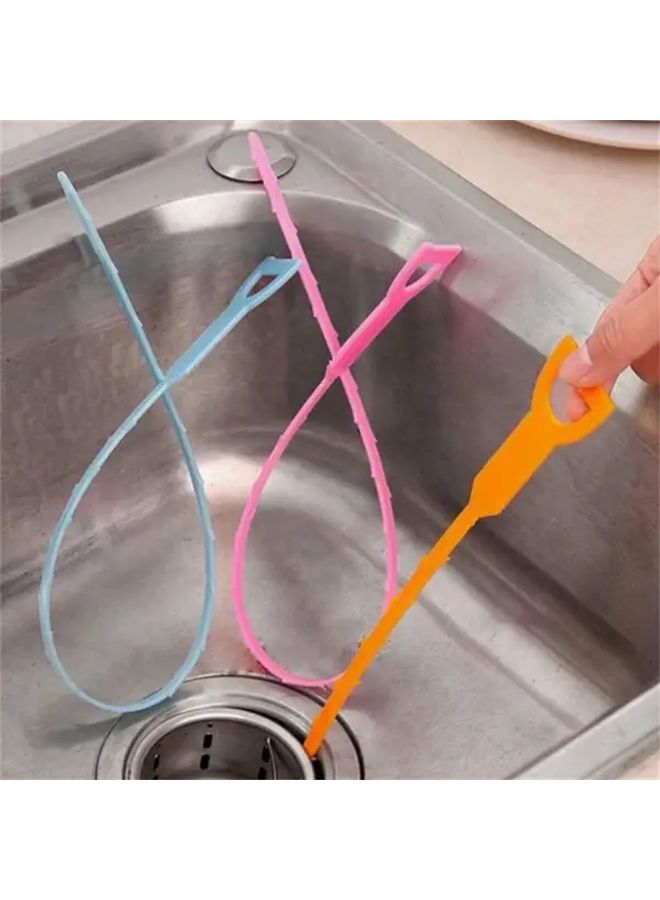 Heavy Duty Flexible Drain Snake 10pcs with Bendable Tube Brush for Sink Shower Bathtub - Image 4