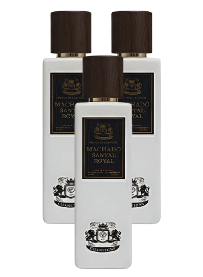 انفينيتو 3 قطع عطر ماشادو سانتال رويال للرجال 200 مل - Image 1