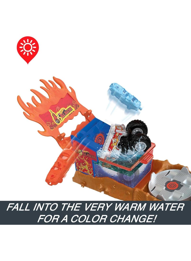 هوت ويلز - مجموعة ألعاب أرينا سماشرز/ فايف ألارمز كولور شيفتير ووتر بلاست سماش - Image 5