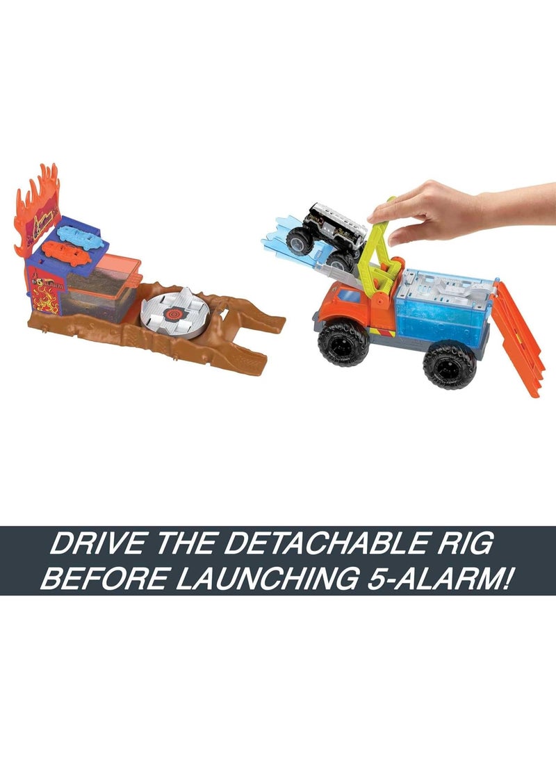 هوت ويلز - مجموعة ألعاب أرينا سماشرز/ فايف ألارمز كولور شيفتير ووتر بلاست سماش - Image 3