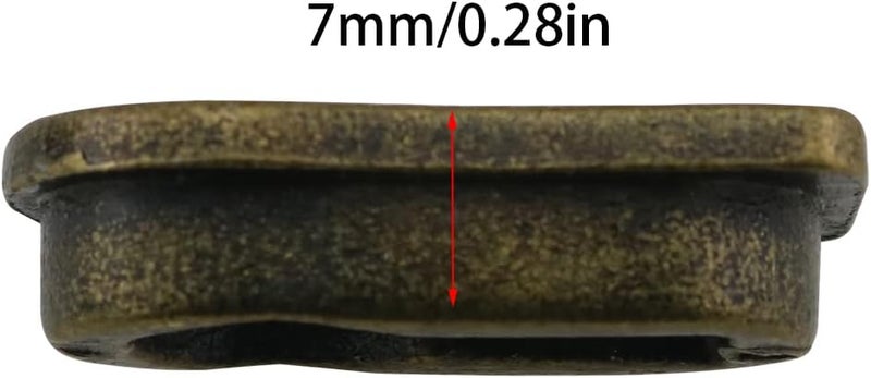 كلاراكو غطاء ثقب المفتاح المعدني من كلاركو، 10 قطع، بلون برونزي عتيق، غطاء ثقب المفتاح، بلون برونزي لتزيين قفل الأثاث، برونزي - Image 3