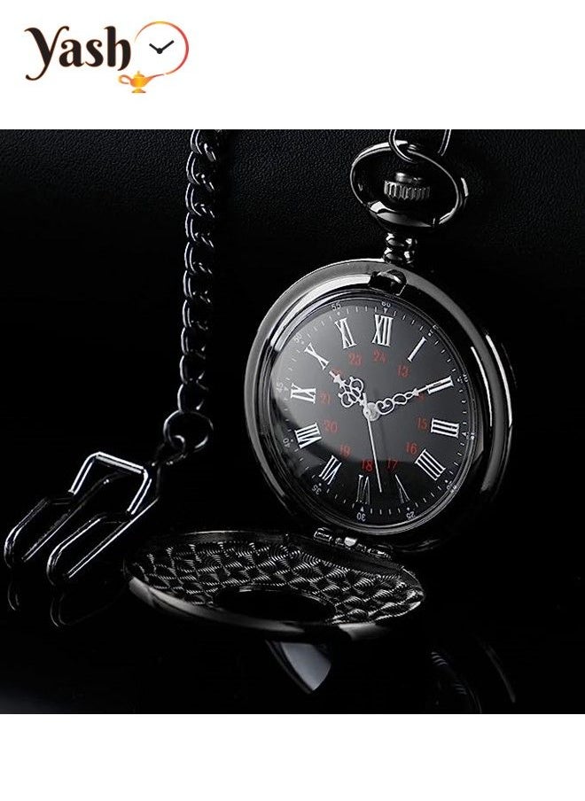 ياش - ياش روماني ستايل كوارتز مجموعة ساعات الجيب - Image 1