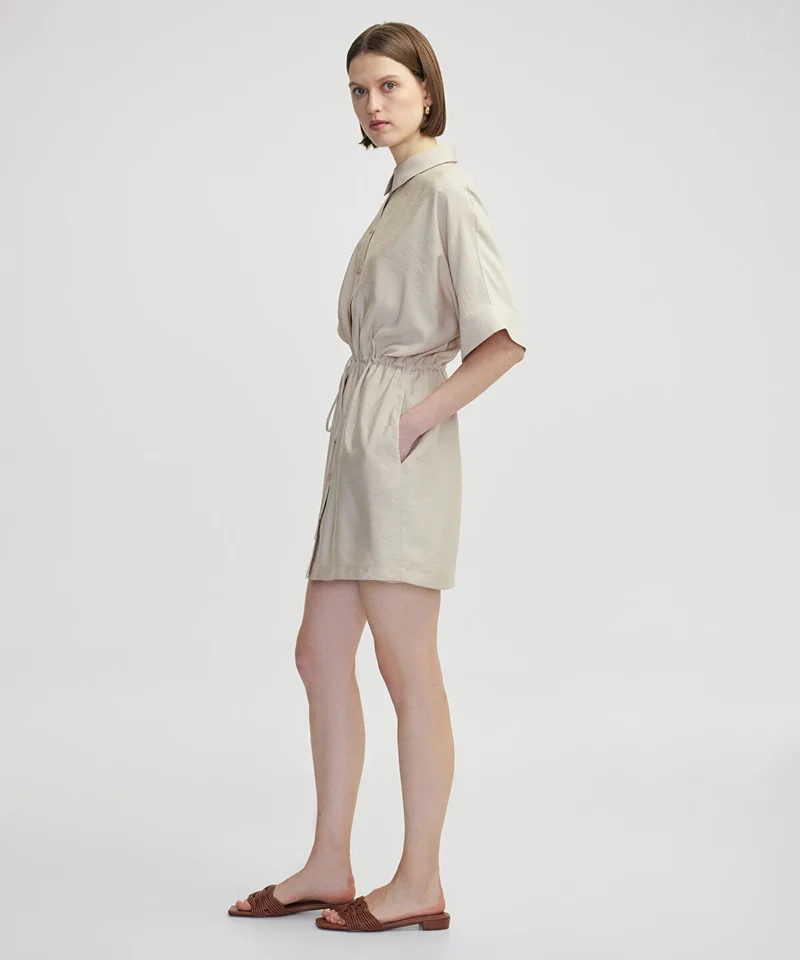 Ipekyol  Drawstring Shirt Dress for Women | Best Price UAE