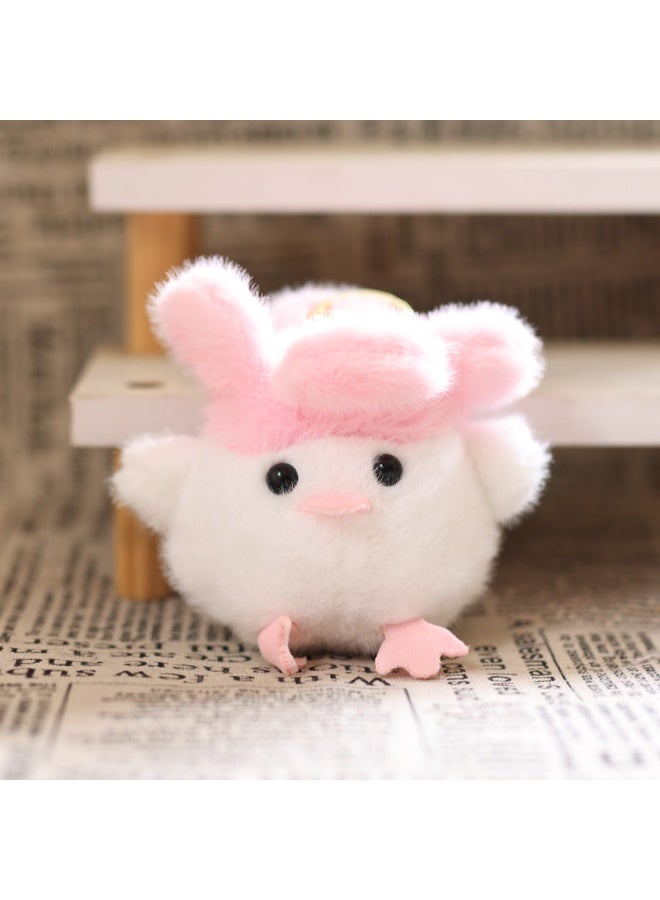 13cm 4pcs Creative Mini Garlic Bird Plush Pendant Doll Toys Anime - Image 2