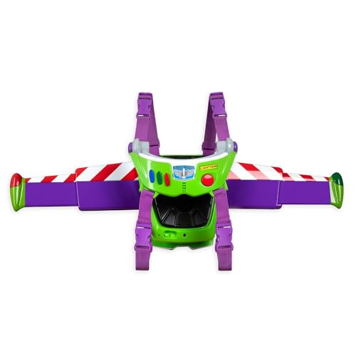 Disney Store Official Toy Story Buzz Lightyear Toy Jet Pack with LED Light Sound Effects Space Ranger Roleplay Accessory with Adjustable Straps Pair with Gauntlet Sold Separately - Image 1