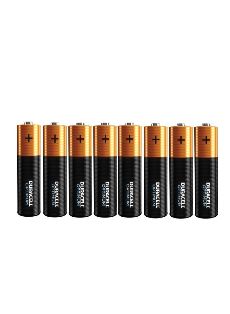 Duracell Optimum AAA Batteries - Pack of 8 - Image 2