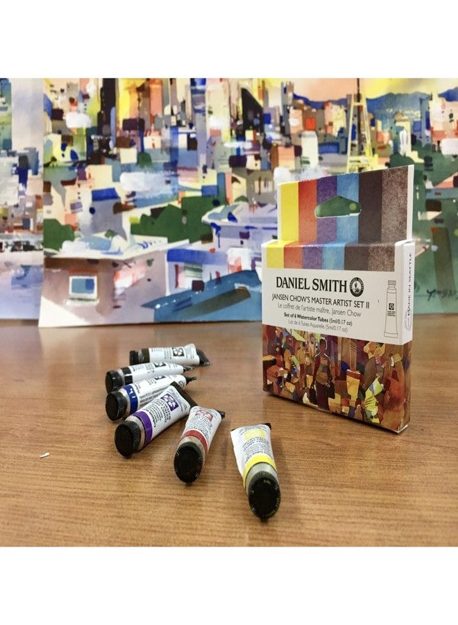Daniel Smith Transparent Watercolor Paint, Extra Fine Jansen Kors (2), 6 Color Set, 0.16 fl oz (5 ml) (No.2), 285610406 - Image 3