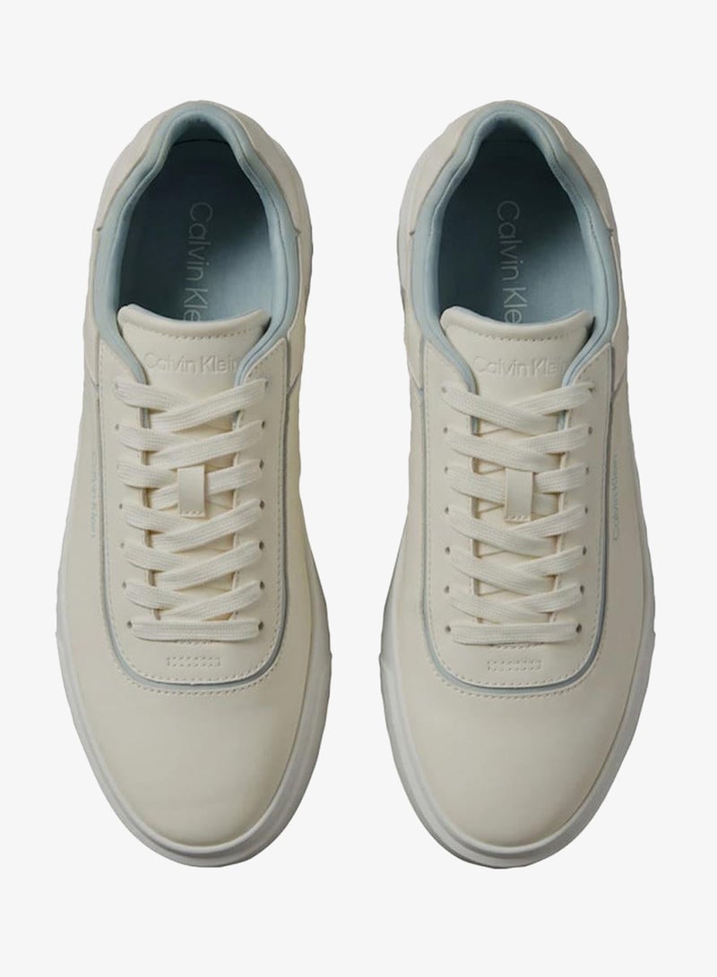 CALVIN KLEIN Leather Signature Trainers - Image 5
