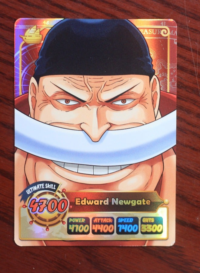 50PCS/Pack Anime One Piece Card, Card Game Booster Packs, One Piece Cards, Anime Trading Cards, No Repeat, Collectible Rare Cards Best Gift for Collectors and Fans - Image 3
