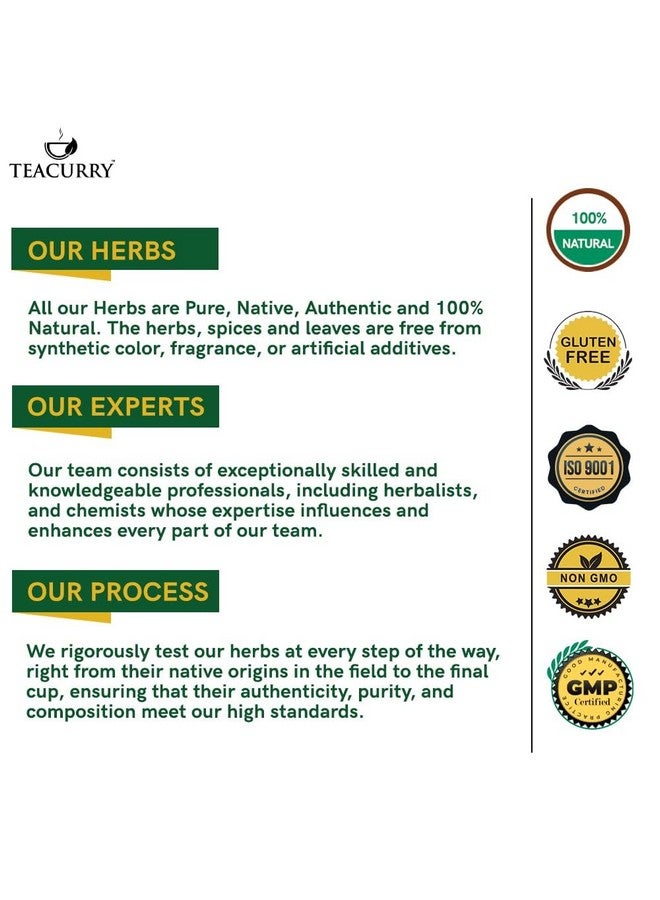 TEACURRY Gokshura (125 Gram Pack) - Helps to Boost Energy & Vitality, Supports Kidney Wellness Promotes Overall Well-Being - Chota Gokhru - Image 4