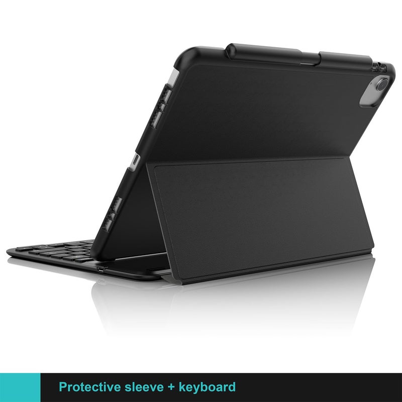 Arteck iPad Air 11-inch 10.9-inch Keyboard, Bluetooth Keyboard with Folio Full Protection Case for Apple iPad Air 11-inch (Air 2024) 10.9-inch (Air 2022) Air 4 and iPad Pro 11-inch Pro 4(2022) Pro 3 2 - Image 4