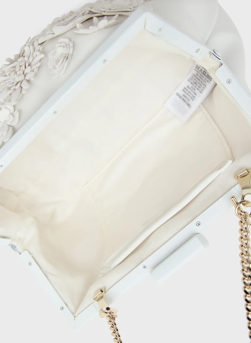Ted Baker Flower 3D Applique Clutch