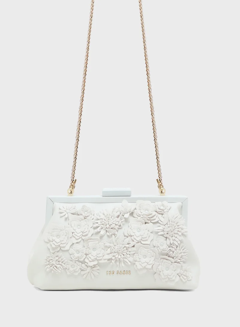 تيد بيكر Flower 3D Applique Clutch