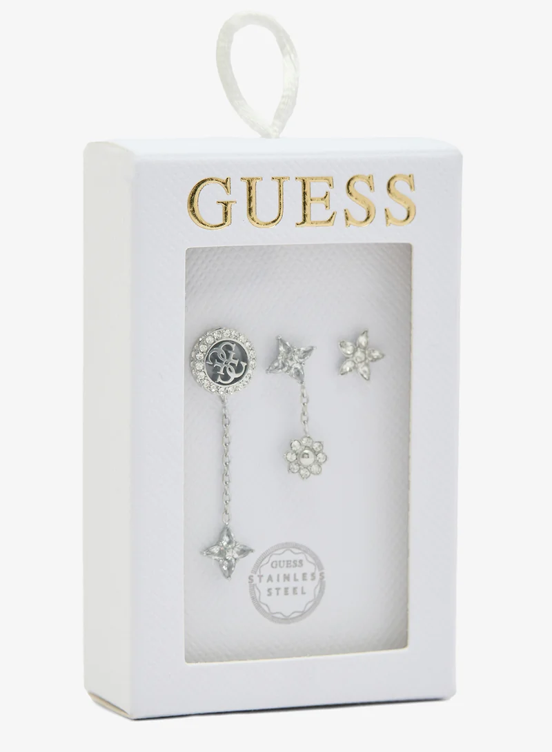GUESS 4G Crystal Earrings Set