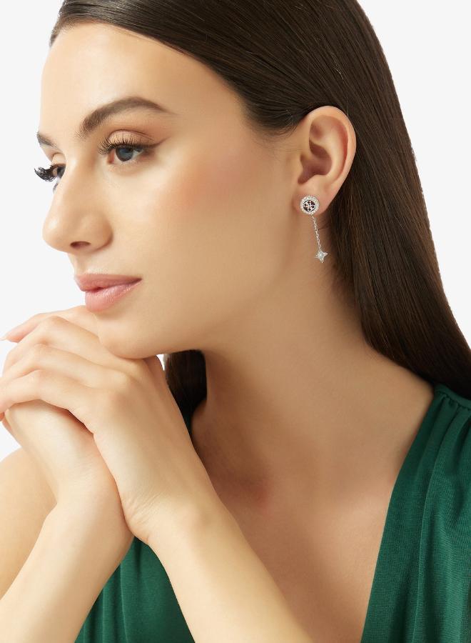 GUESS 4G Crystal Earrings Set - Image 2
