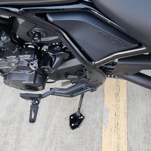 Midimttop Motorcycle Kickstand Plate Pad Extender Foot Side Stand Extension Pad Support Plate for Honda Rebel CMX 1100 CMX1100 Rebel 1100 Accessories 2021 2022 2023 2024 2025 2026 Black - Image 3