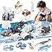 THINKBAY Arctic Animals Figurines Toys 16PCS Winter Polar Animals Figures 108 PCS Large Arctic Jigsaw Puzzles Toys for Preschool Kids Toddlers Ideal Gift for Boys and Girls - Image 2