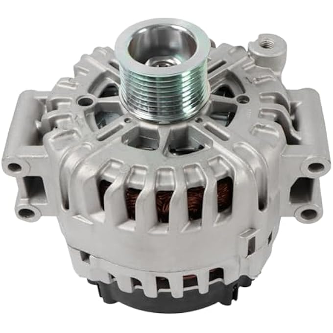 Kessocco A3327 12317603778 Alternator Replacement for BMW E71 X6 2008-2010 F01 SWB F02 SWB 740i 740Li 2011-2015 12V 230A CW 8 Groove Pulley - Image 1
