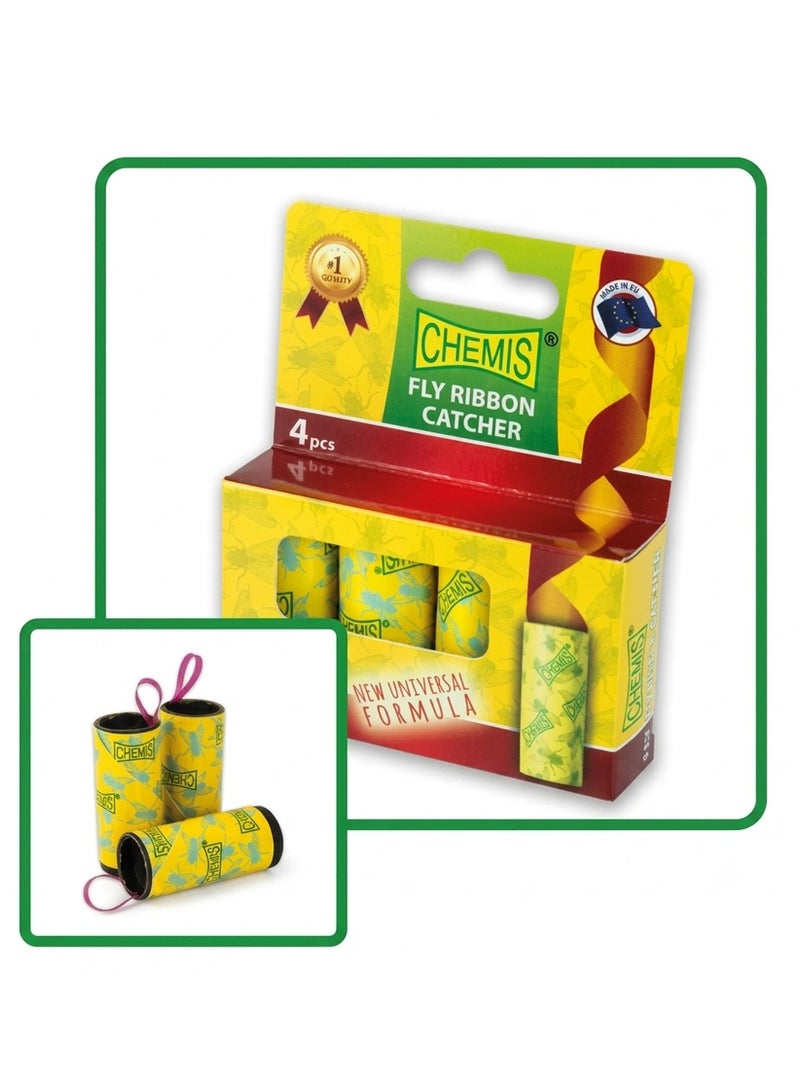 Imported Adhesive Strips For Flies And Flying Insects - 4 Strips - Image 2