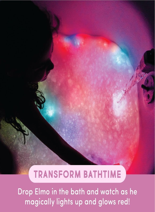 Glo Pals x Sesame Street Water-Activated Light-Up Cubes for Sensory Play (Elmo - Cubes with Character) - Image 3