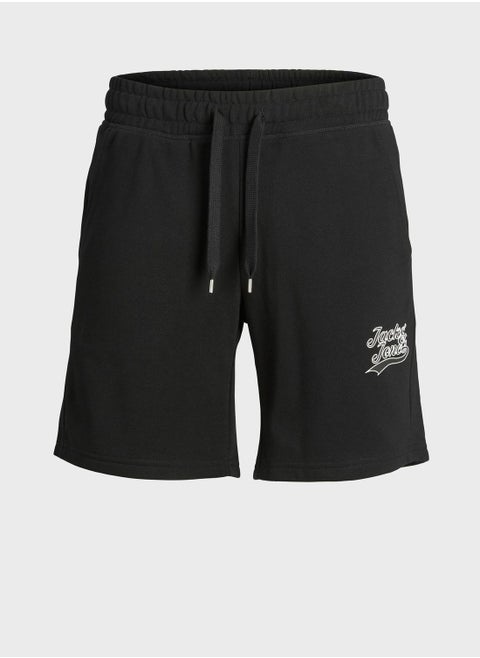 Slogan Casual Shorts