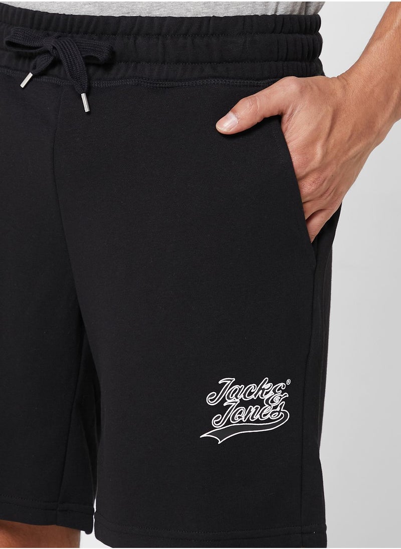 JACK & JONES - Slogan Casual Shorts - Image 1