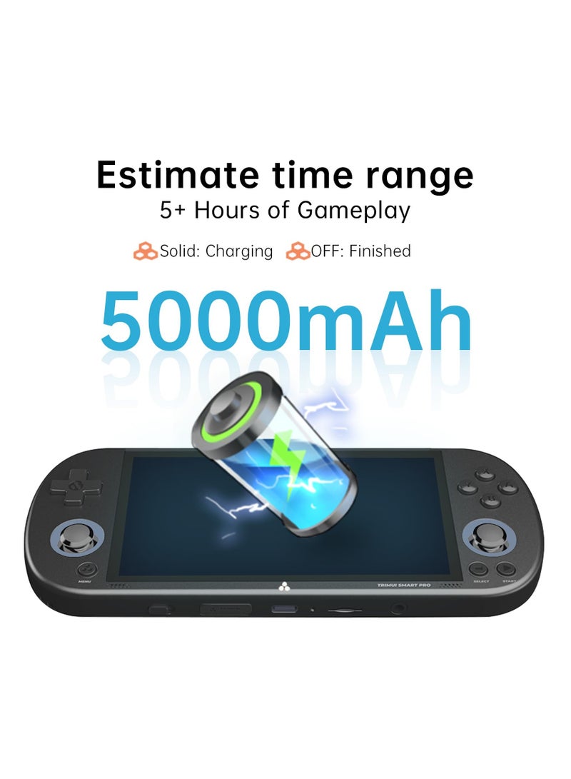 Smart Pro Open Source Handheld Game Console, Retro Arcade HD 4.96-inch IPS Screen Game Console, Linux System, 5000 mAh Large Battery - Image 5
