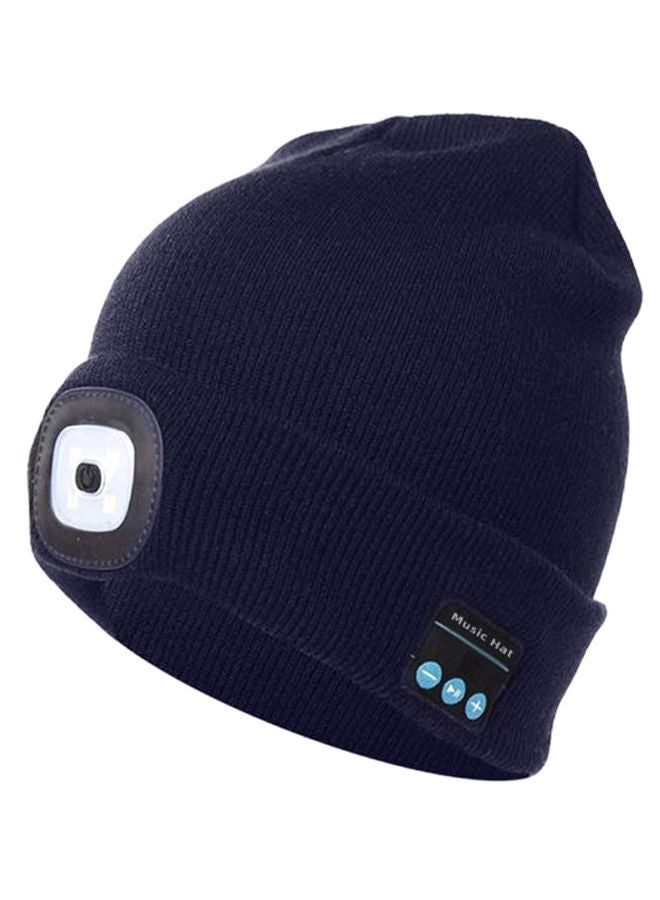NIBEMINENT LED Lights Winter Warm Knitted Beanie Cap 