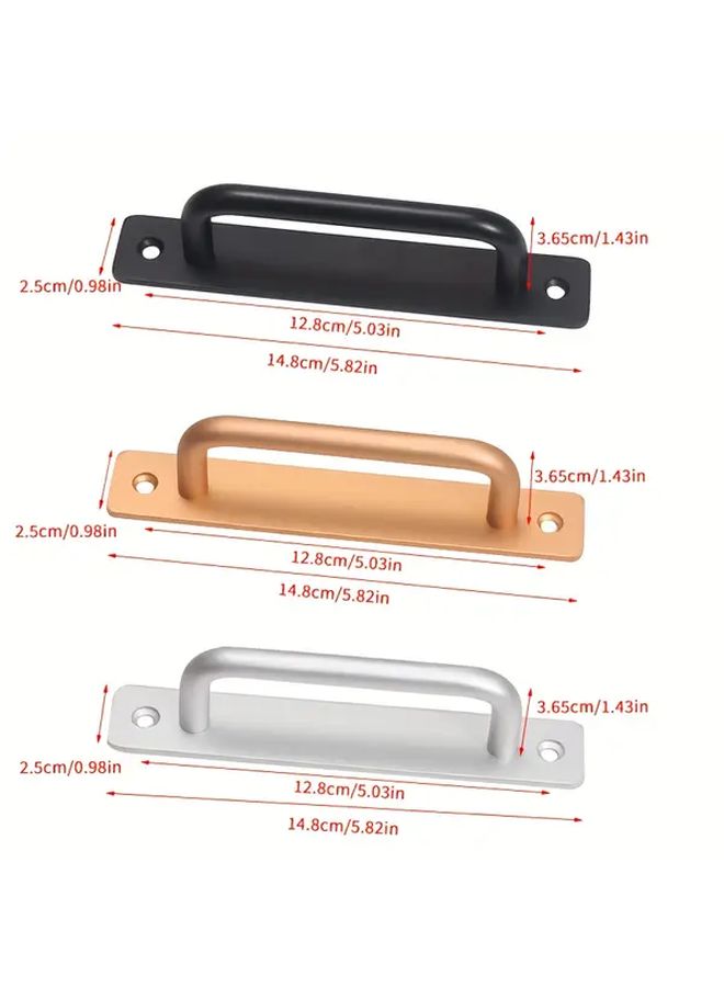 8 Pack Heavy Duty Cabinet Pulls With Screws Rust Resistant Golden Zinc Alloy - Image 3