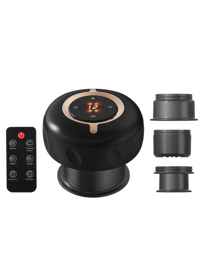 NANAO Smart Cupping Kit for Massage Therapy, 3-in-1 Red Light Cupping Therapy Set for Targeted Pain Relief, Knots, Muscle Soreness & Circulation, Portable Remote Control for Back Care at Home - Image 1