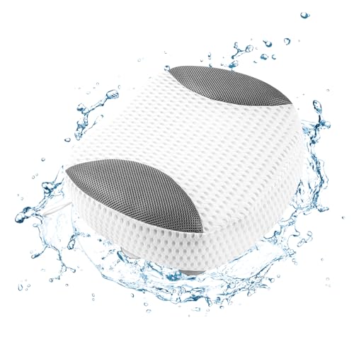 Idle Hippo Hot Tub Booster Seat for Adults, 5D Air Mesh Hot Tub Cushion with Strong Non-Slip Suction Cups, Ergonomic Hot Tub Seats, Quick Dry Hot Tub Accessories for Adults Indoor Outdoor, No Zipper Design - Image 1